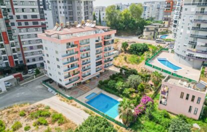 Billig møblert 3 roms leilighet til salgs i Mahmutlar Alanya 34