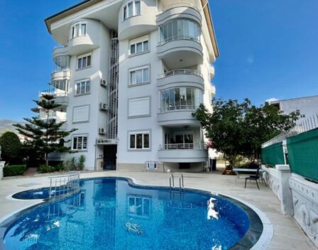 Cheap Furnished 3 Room Apartment For Sale In Oba Alanya 27