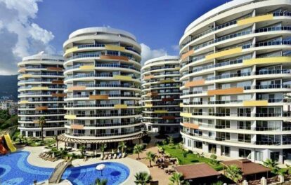 Full Activity 3 Room Apartment For Sale In Cikcilli Alanya 3