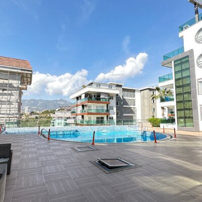 Full Activity Furnished 2 Room Flat For Sale In Kestel Alanya 4