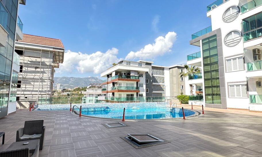 Full Activity Furnished 2 Room Flat For Sale In Kestel Alanya 4