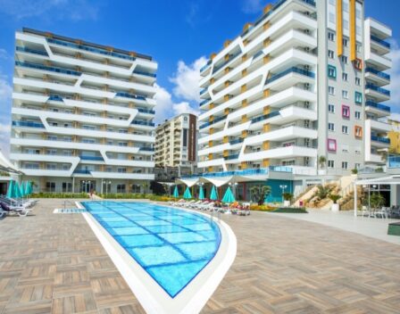 Full Activity Furnished 3 Room Apartment For Sale In Avsallar Alanya 10