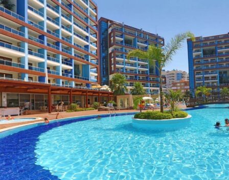 Full Activity Furnished 3 Room Apartment For Sale In Cikcilli Alanya 1