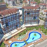 Full Activity Furnished 3 Room Apartment For Sale In Cikcilli Alanya 2