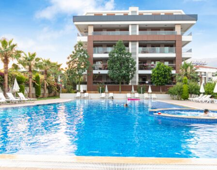 Full Activity Furnished 5 Room Duplex For Sale In Oba Alanya 2