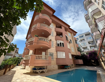 Furnished 3 Room Apartment For Sale In Alanya Centrum 1