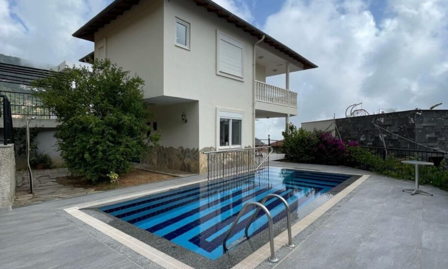 Möblerad 4 rums privat villa till salu i Bektas Alanya 9