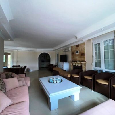 Furnished 6 Room Duplex Villa For Sale In Incekum Alanya 11