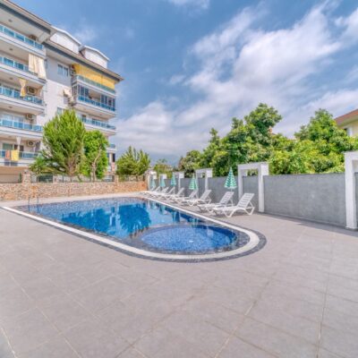 Luxury Furnished 2 Room Flat For Sale In Oba Alanya 4