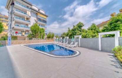 Luxury Furnished 2 Room Flat For Sale In Oba Alanya 4