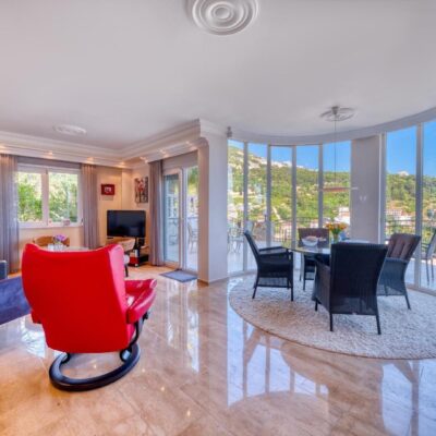 Luxury Sea View 4 Room Villa For Sale In Tepe Alanya 6