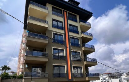 Nieuwbouw goedkoop 3 kamer appartement te koop in Avsallar Alanya 1