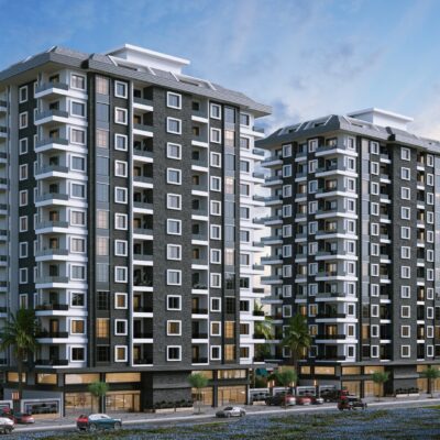 Instapklare appartementen van project te koop in Mahmutlar Alanya 1