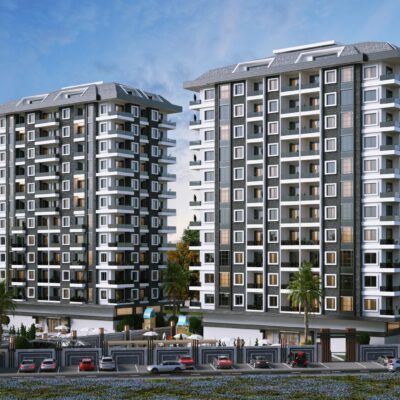 Instapklare appartementen van project te koop in Mahmutlar Alanya 2