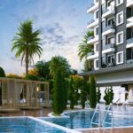 Klar til å flytte leiligheter fra prosjekt til salgs i Mahmutlar Alanya 6