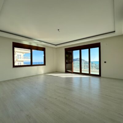 Sea View Billig 4 roms leilighet til salgs i Alanya 13