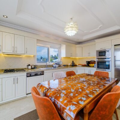 Sea View Furnished 5 Room Villa For Sale In Kargicak Alanya 16
