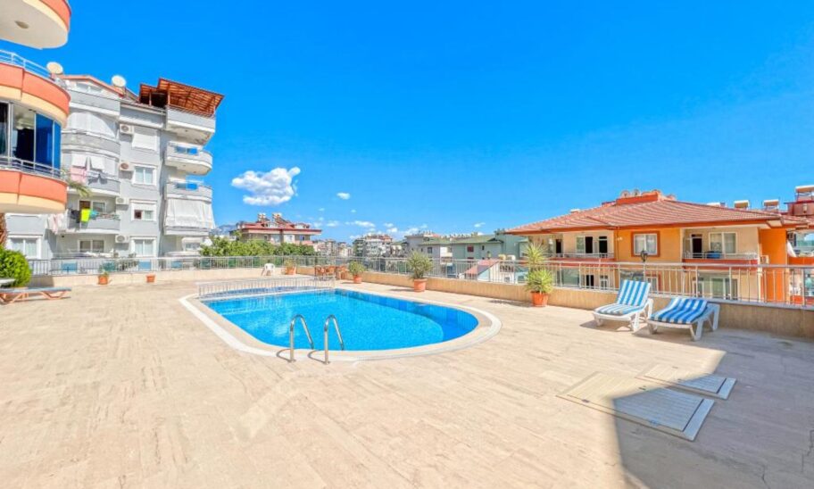 Umeblowany apartament z 6 pokojami z widokiem na morze na sprzedaż w Sugozu Alanya 15