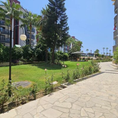 Beachfront Furnished 3 Room Apartment For Sale In Tosmur Alanya 16