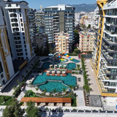 Beachfront Luxury 2-roms leilighet til salgs i Mahmutlar Alanya 1