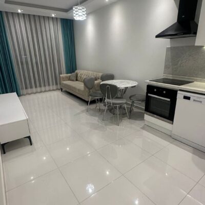 Central Furnished 2 Room Flat For Sale In Alanya 2