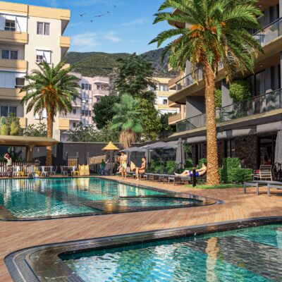 Central Luxury 2 Room Flat For Sale In Alanya 2