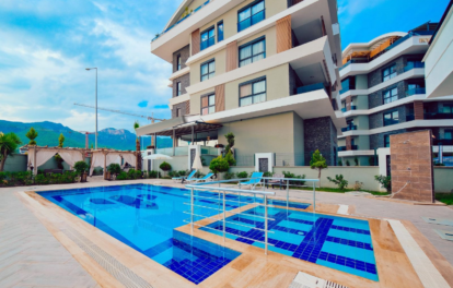 Cheap Furnished 2 Room Flat For Sale In Oba Alanya 1