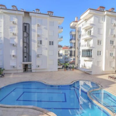 Goedkoop gemeubileerd 3 kamer appartement te koop in Cikcilli Alanya 3