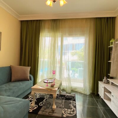Billig møblert 3 roms leilighet til salgs i Mahmutlar Alanya 42