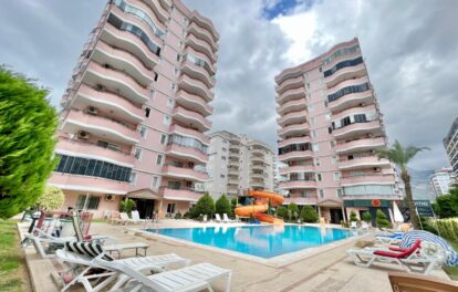 Goedkoop gemeubileerd 3 kamer appartement te koop in Mahmutlar Alanya 62