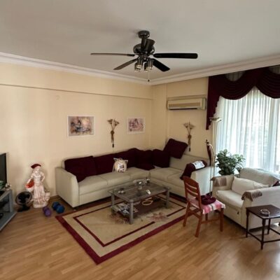 + Billig møbleret 3 værelses lejlighed til salg i Oba Alanya 3