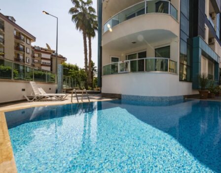Cheap Furnished 3 Room Apartment For Sale In Oba Alanya 15