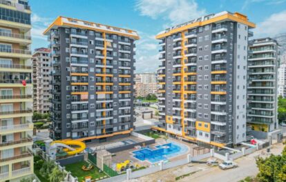 +billig luksus 3 roms leilighet til salgs i Mahmutlar Alanya 7