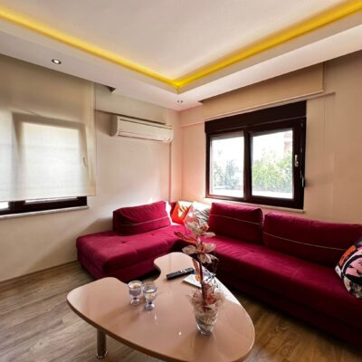 Close To Sea Central 2 Room Flat For Sale In Alanya 7
