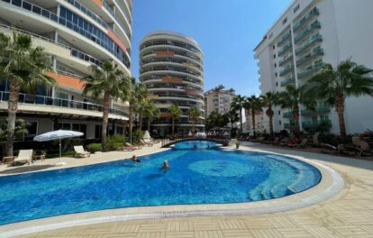Full Activity Furnished 2 Room Flat For Sale In Cikcilli Alanya 8