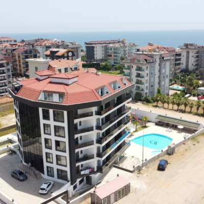 Full Activity Furnished 2 Room Flat For Sale In Kestel Alanya 1