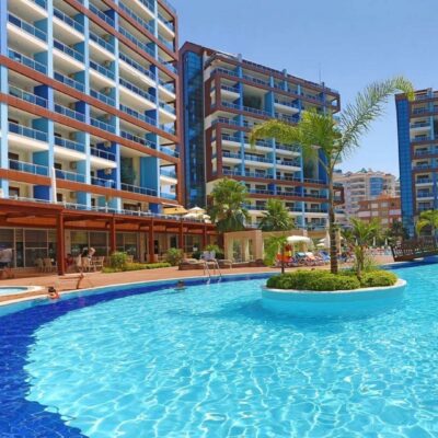 Full Activity Furnished 3 Room Apartment For Sale In Cikcilli Alanya 14