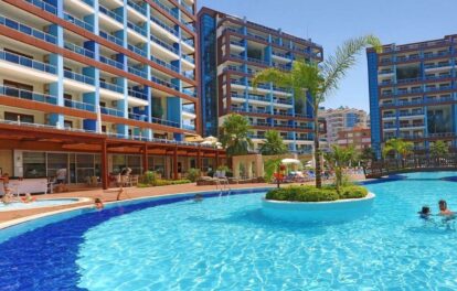 Full Activity Furnished 3 Room Apartment For Sale In Cikcilli Alanya 14