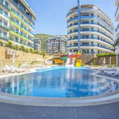 Full Activity Furnished 3 Room Apartment For Sale In Kargicak Alanya 12