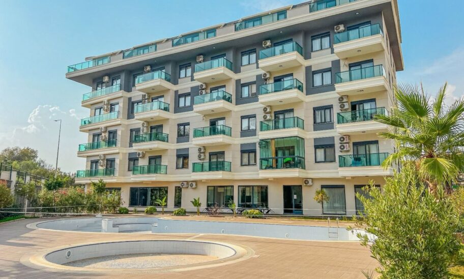 Gemeubileerd 2-kamerappartement te koop in Oba Alanya 2