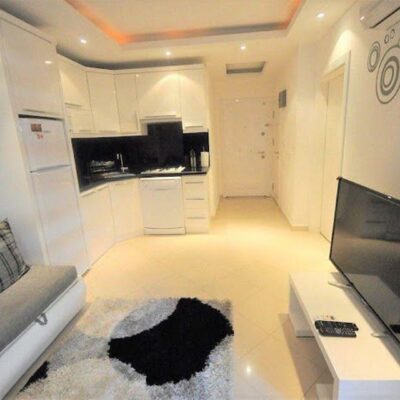 Furnished 2 Room Flat For Sale In Oba Alanya 26