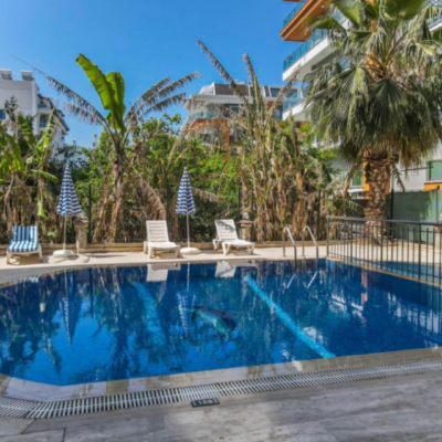 Furnished 3 Room Apartment For Sale In Kestel Alanya 2