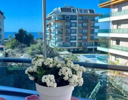 Furnished 3 Room Apartment For Sale In Kestel Alanya 2