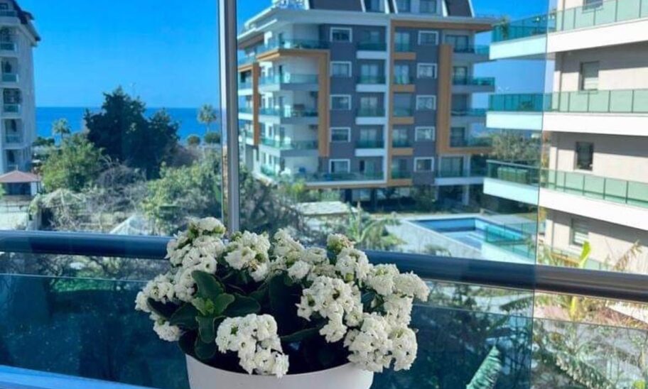 Furnished 3 Room Apartment For Sale In Kestel Alanya 2