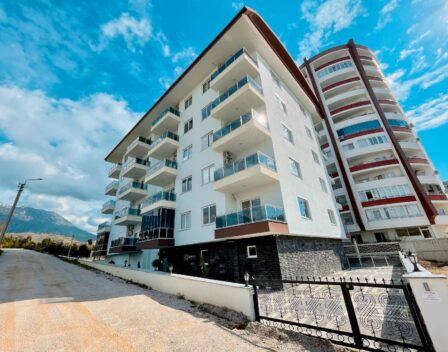 Umeblowane, tanie 2 pokojowe mieszkanie na sprzedaż w Mahmutlar Alanya 14