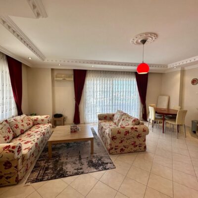 Меблированная дешевая 3-комнатная квартира на продажу в Махмутларе, Алания 4