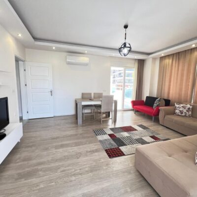 Møbleret billig 3 værelses lejlighed til salg i Mahmutlar Alanya 4