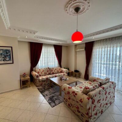 Меблированная дешевая 3-комнатная квартира на продажу в Махмутларе, Алания 6