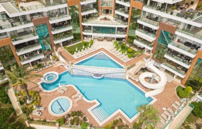Furnished Luxury 4 Room Apartment For Sale In Cikcilli Alanya 1