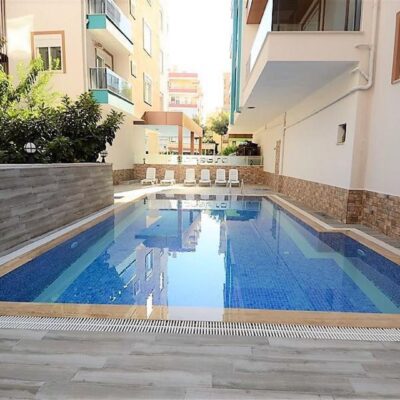 Luxury Furnished Central 2 Room Flat For Sale In Cleopatra Alanya 2